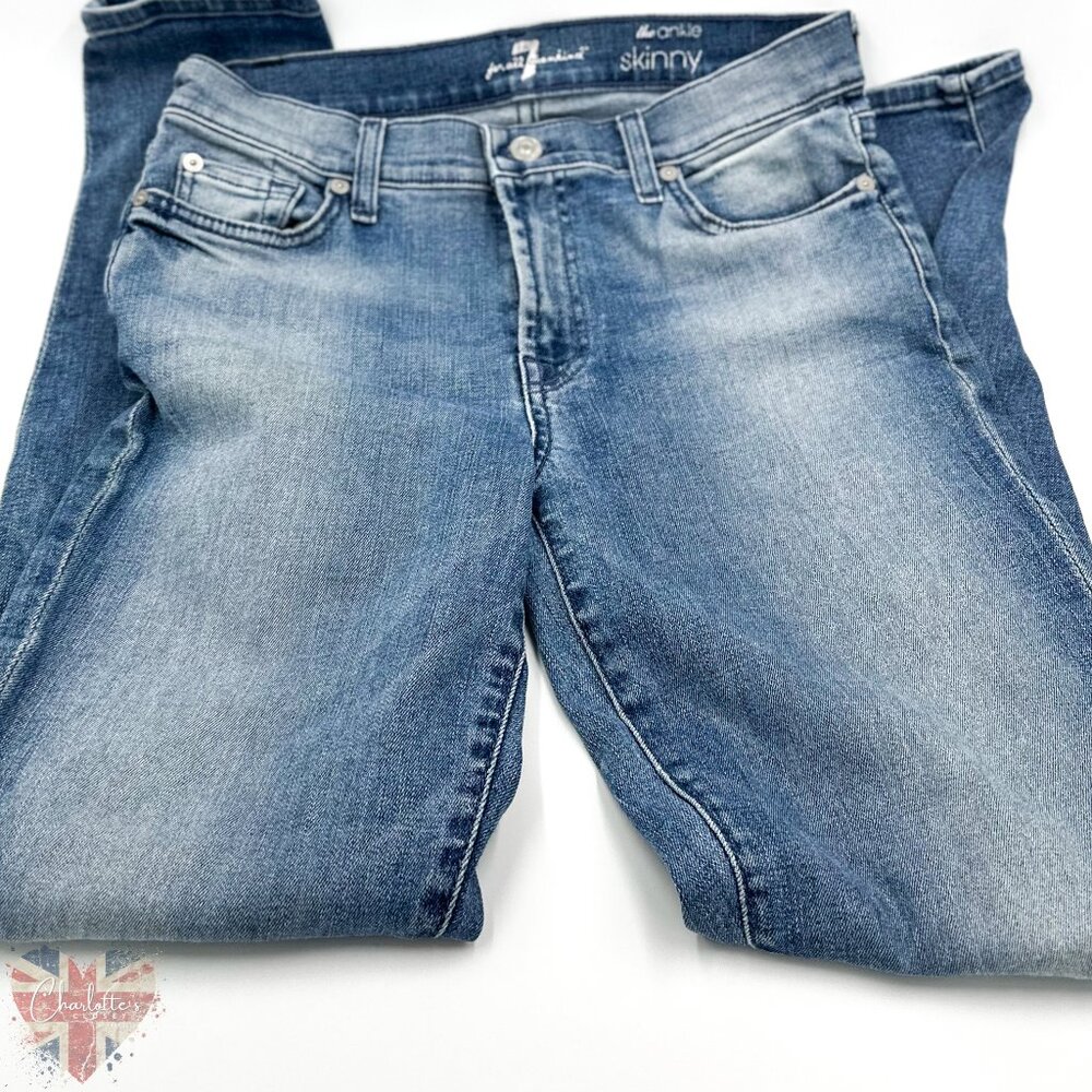 7 Jeans 'The ankle - Skinny' Size 28 Inseam 29"